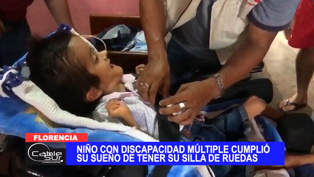 Ni O Con Discapacidad M Ltiple Cumpli Su Sue O De Tener Su Silla De