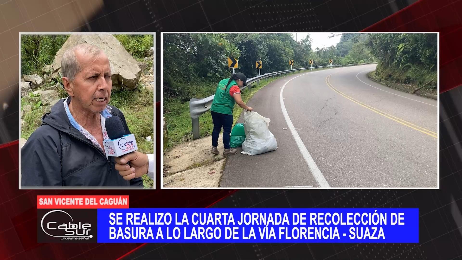 Se realizó la cuarta jornada de recolección de basura a lo largo de la