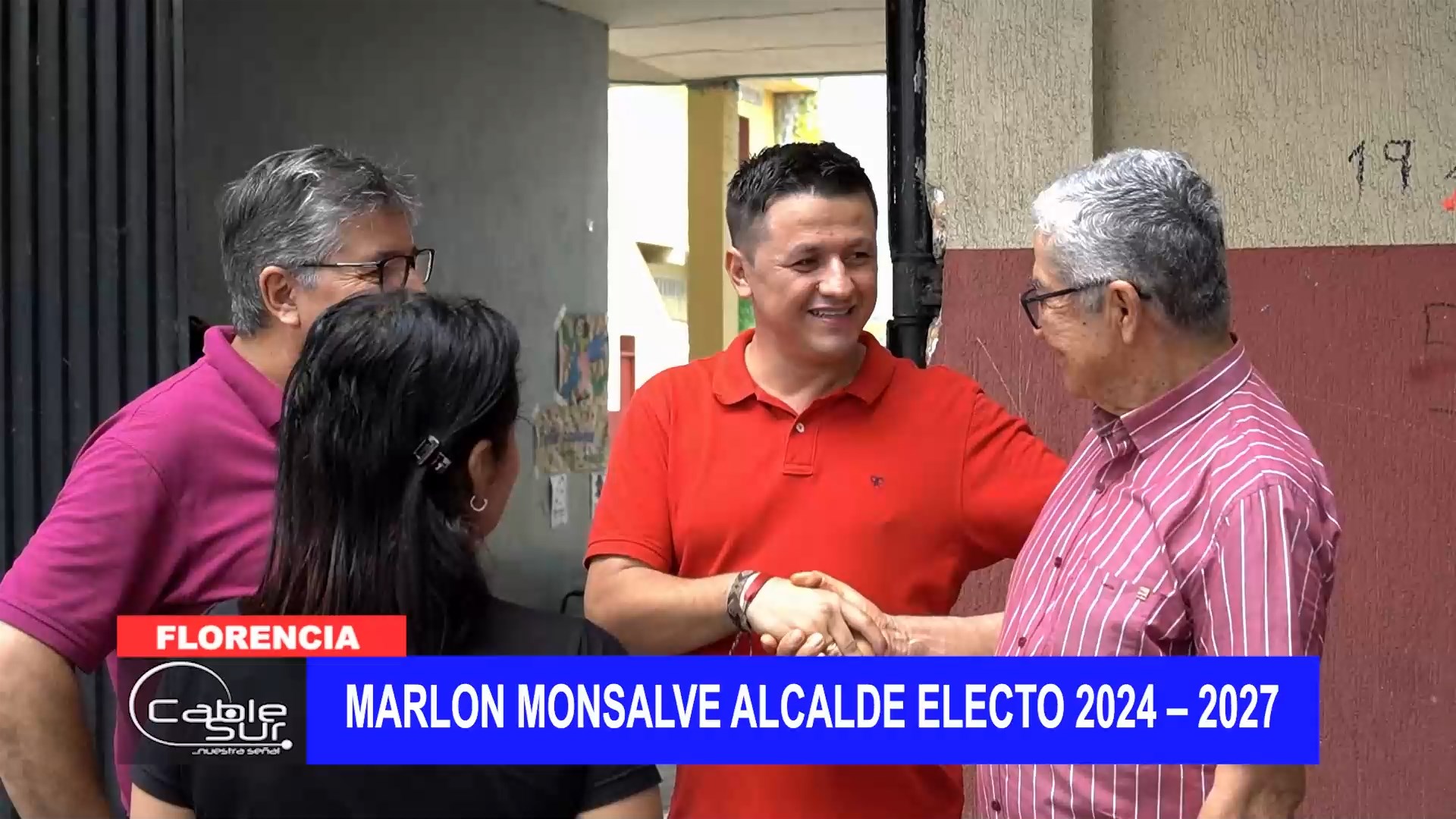 Marlon Monsalve Alcalde Electo Cable Sur Nuestra Se Al