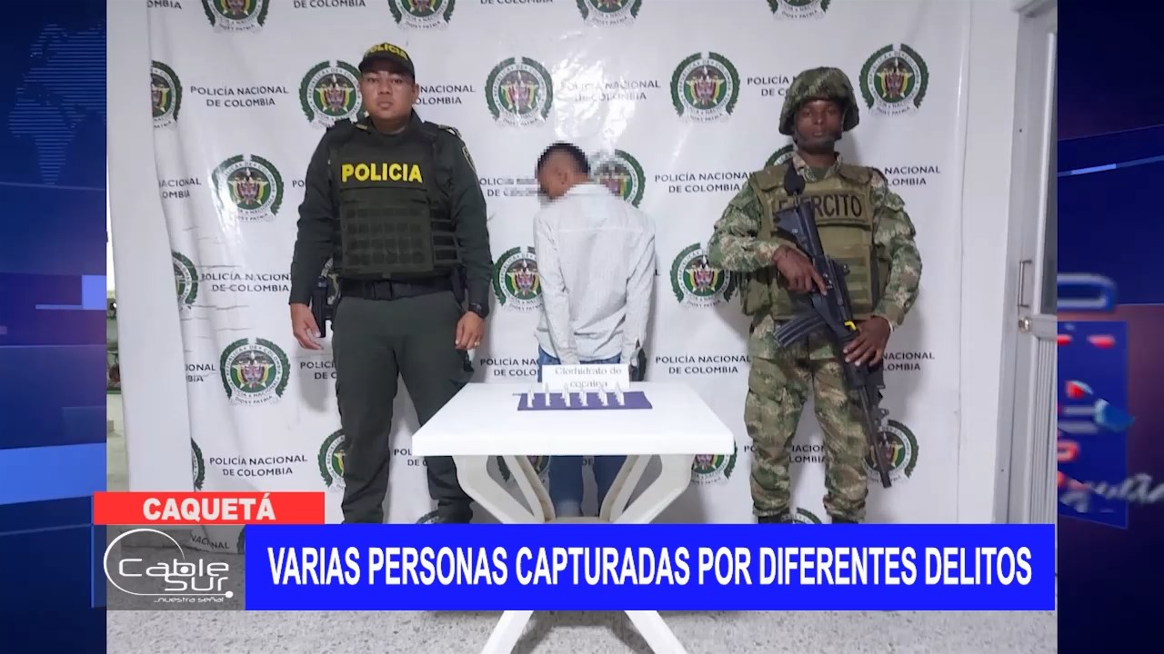 Varias Personas Capturadas Por Diferentes Delitos Cable Sur Nuestra Señal 6794